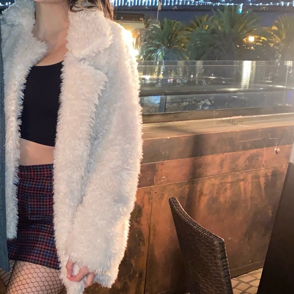Zara plaid skort